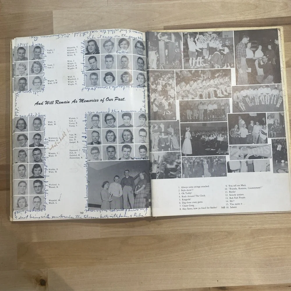 1956 Eau Claire High School Yearbook Kodak‎ Volume 37 Eau Claire Wisconsin WI